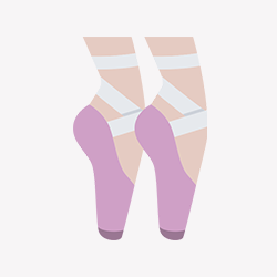 Ballet Shoes Icon