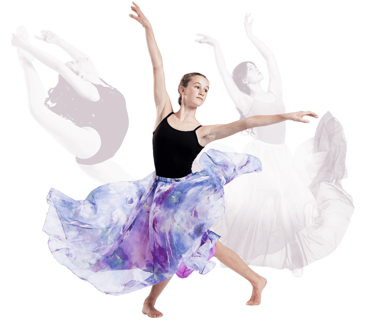 dancers-in-nrsb-three Ballet Classes North Reading