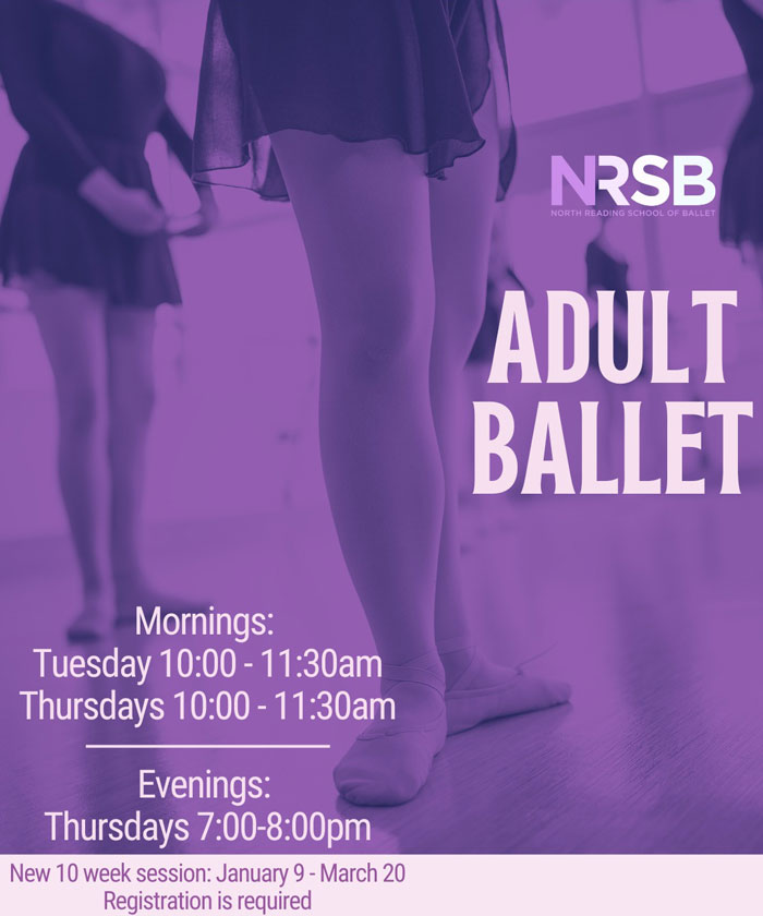 Adult Ballet Classes in North Reading